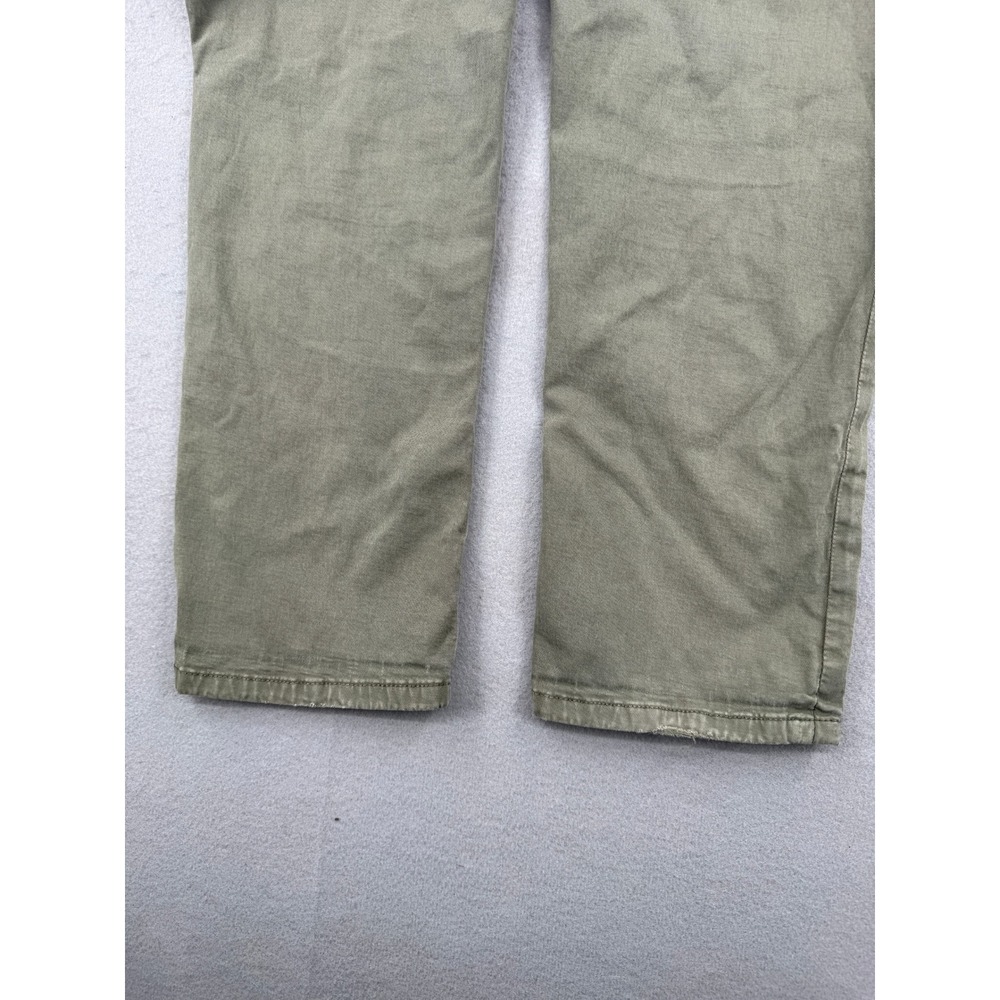 Marine Layer Mens Saturday Slim Fit Drawstring Pants Olive Green Medium Outdoors - Picture 11 of 13